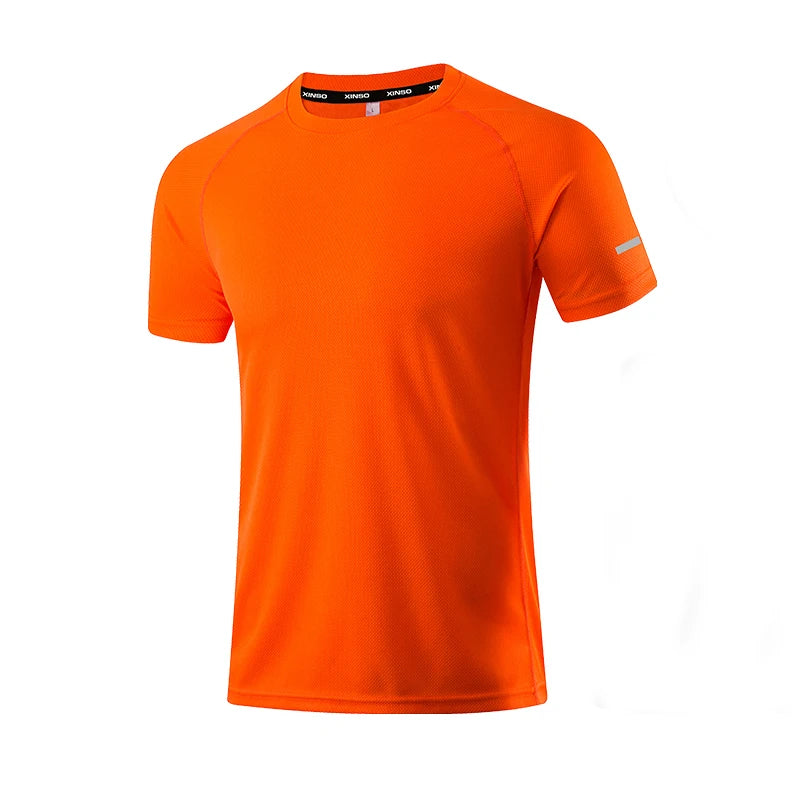 Men’s Quick Dry Polyester Running Fitness T-Shirt