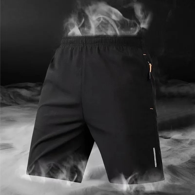 Men’s Ice Silk Quick Dry Running Sports Shorts