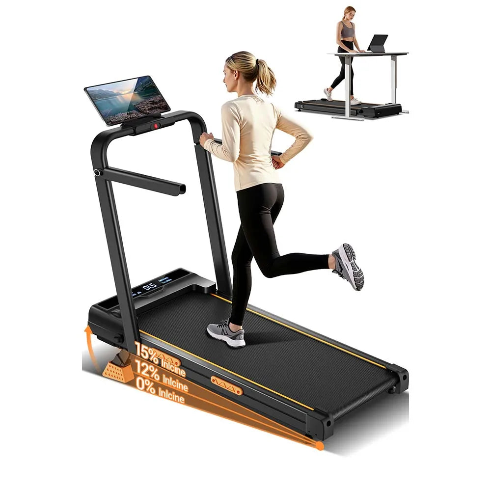 Foldable Incline Treadmill for Home