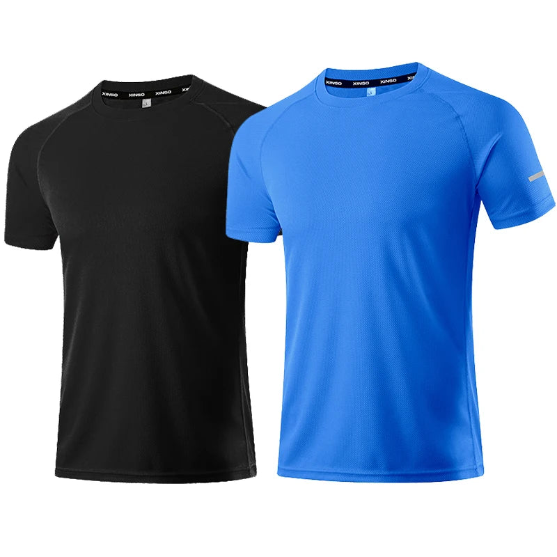 Men’s Quick Dry Polyester Running Fitness T-Shirt