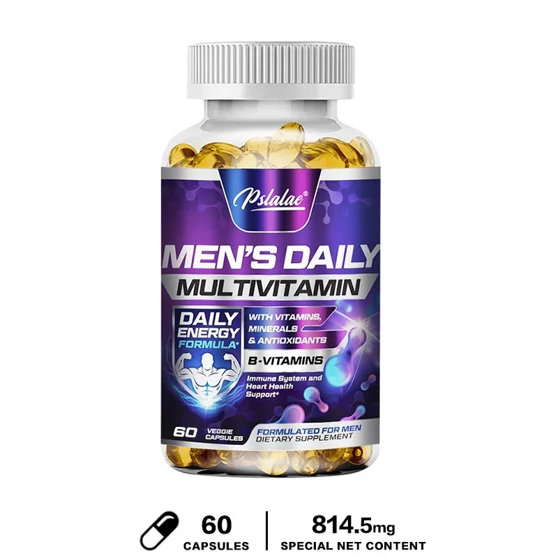 Men’s Daily Multivitamin for Energy Immunity and Wellness