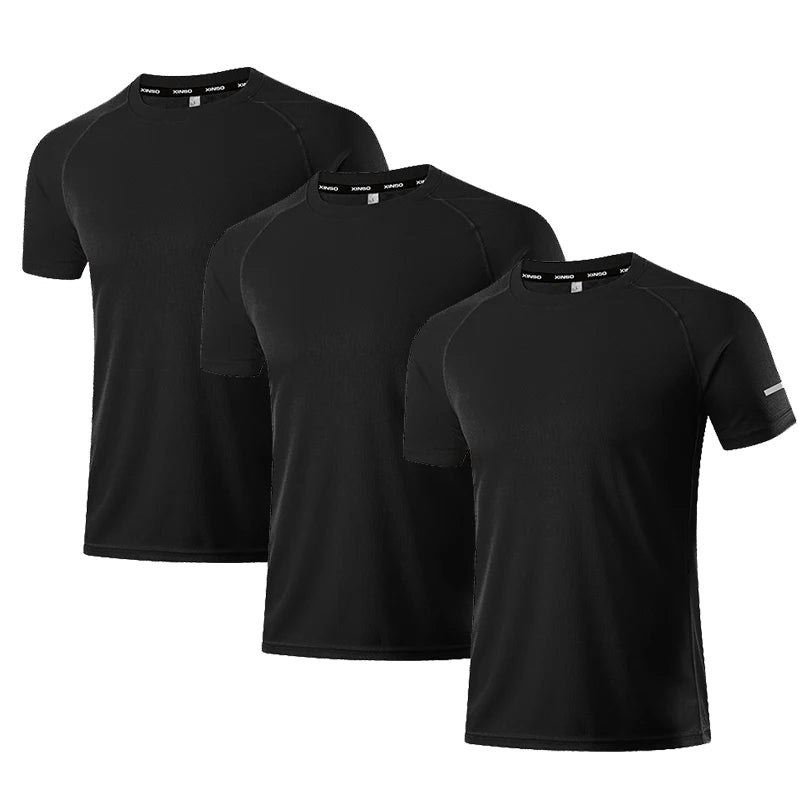 Men’s Quick Dry Polyester Running Fitness T-Shirt