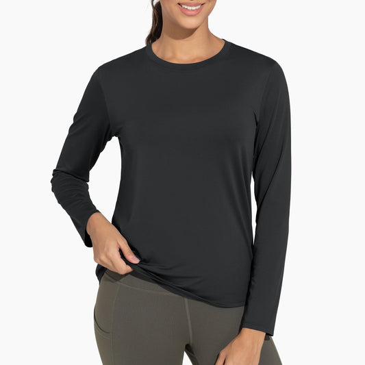 Women’s Soft Long Sleeve Workout Shirt