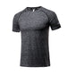 Men’s Quick Dry Polyester Running Fitness T-Shirt