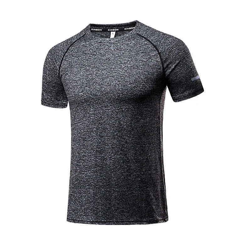 Men’s Quick Dry Polyester Running Fitness T-Shirt