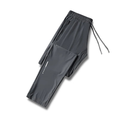 Men’s Ice Silk Quick Dry Casual Running Pants