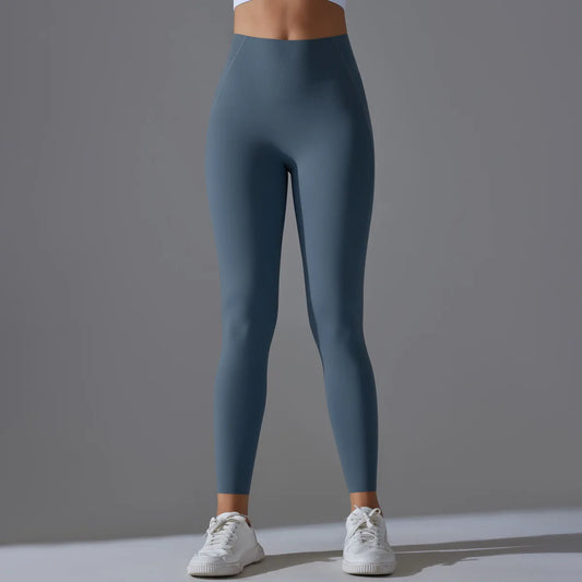 Women’s High Waisted Peach Hip Lifting Yoga Leggings