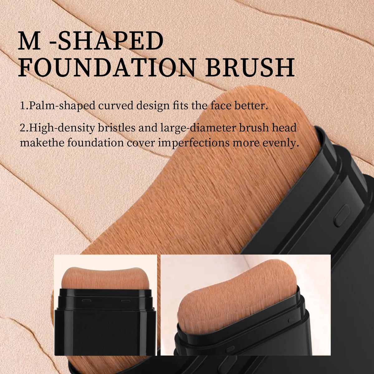 2-in-1 Concealer Foundation Stick Matte Waterproof