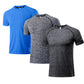 Men’s Quick Dry Polyester Running Fitness T-Shirt
