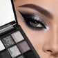 9-Color Smoky Eyeshadow Palette for Punk Makeup