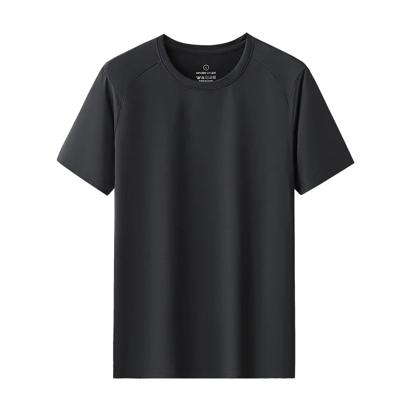 Men’s Ice Silk Breathable Quick Dry Sports T-Shirt
