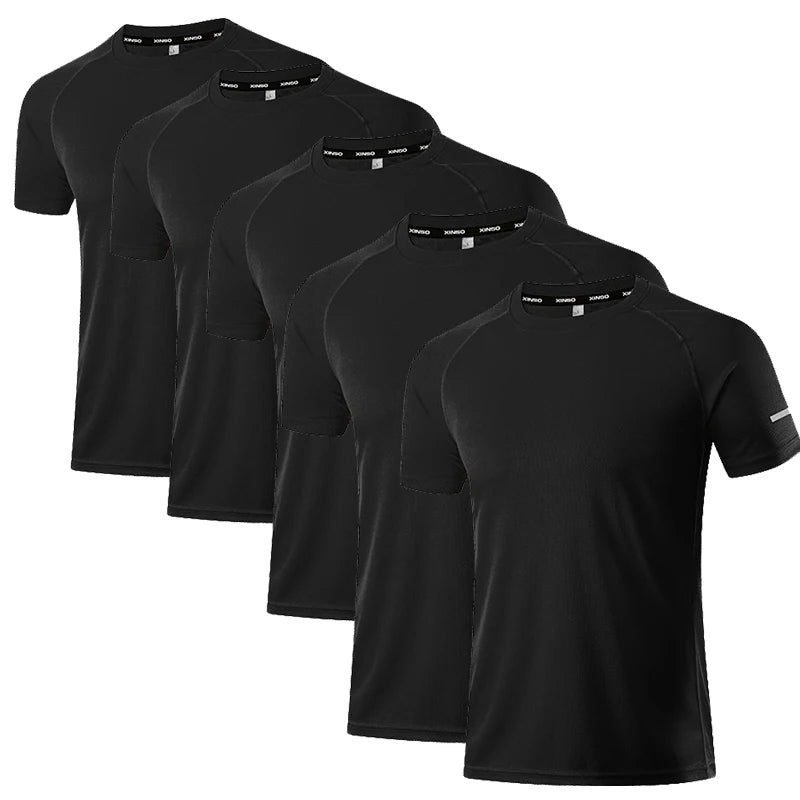 Men’s Quick Dry Polyester Running Fitness T-Shirt