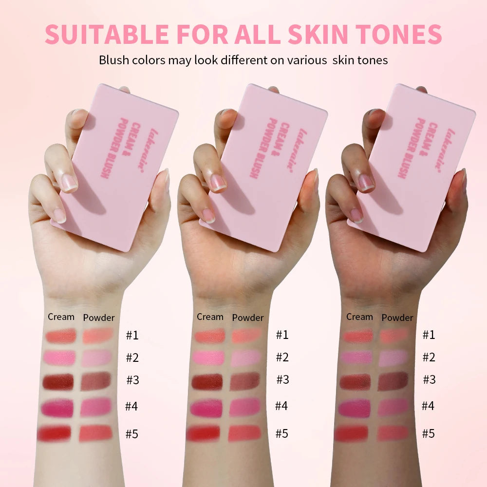 2-in-1 Cream Powder Blush Natural Pink