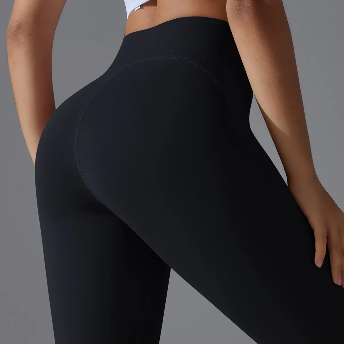 Women’s High Waisted Peach Hip Lifting Yoga Leggings