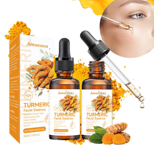 Turmeric Vitamin C Hyaluronic Acid Facial Serum Set