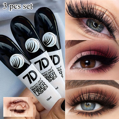 9D Fiber Mascara Set Waterproof Curling Anti Smudge