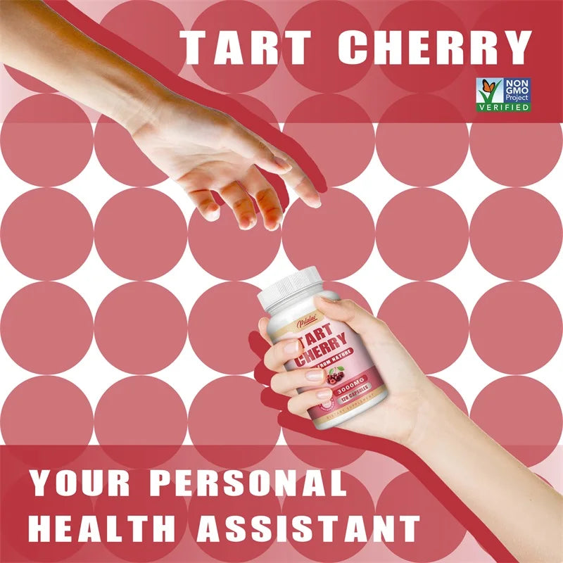 3000mg Tart Cherry Capsules for Joint and Recovery