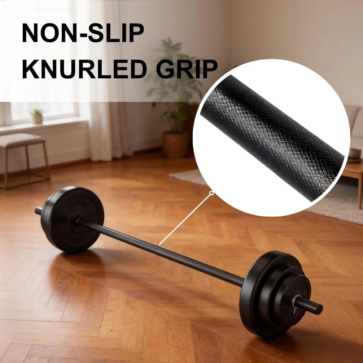 Adjustable Barbell Set for Workouts