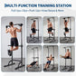 Multi-Function Power Tower with Adjustable Pull Up Bar