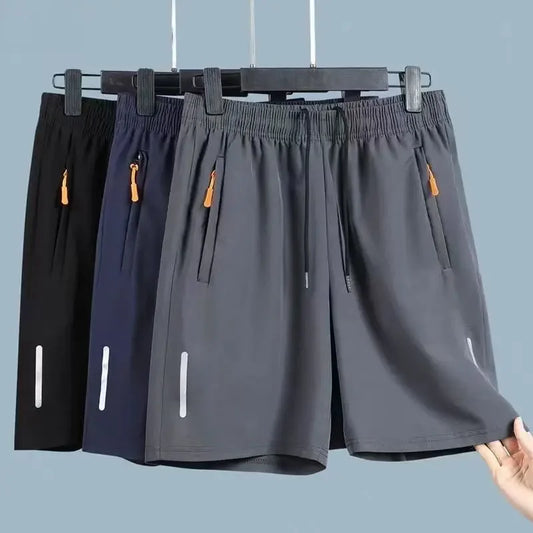 Men’s Ice Silk Quick Dry Running Sports Shorts