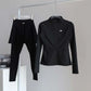 Women’s Long Sleeve Yoga Sports Set for Fitness