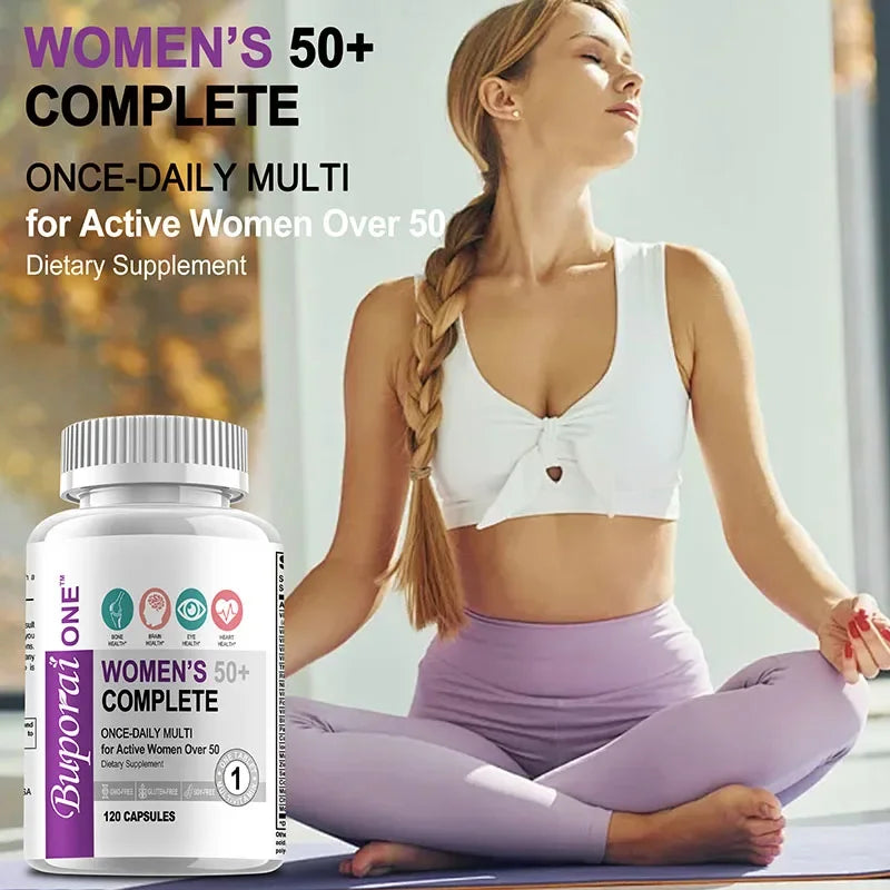 Women’s 50+ Complete Multivitamin for Overall Wellness Support