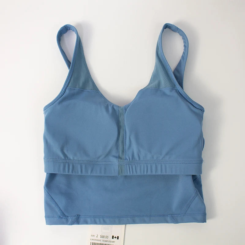 Women’s U-Back Sports Bra for Yoga and Running