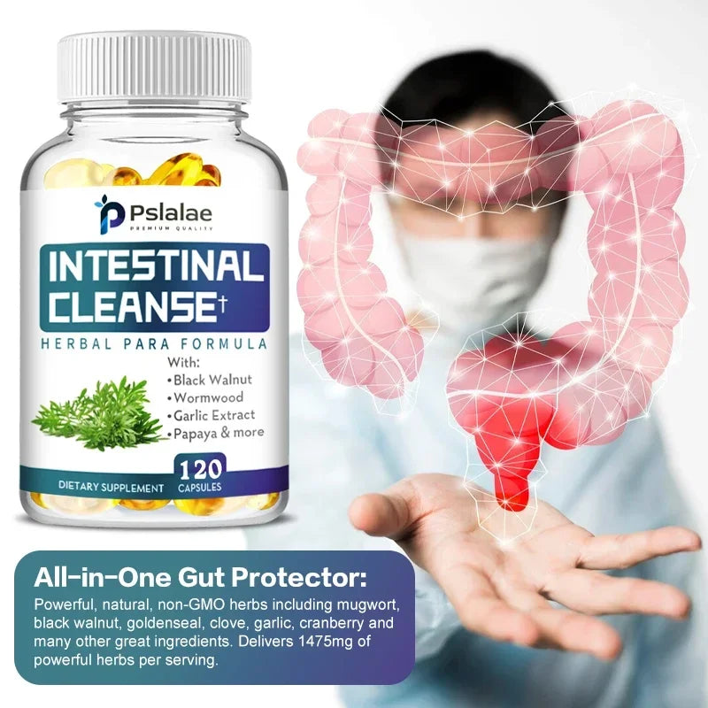 Intestinal Cleanse Supplement for Digestive and Liver Support