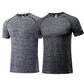 Men’s Quick Dry Polyester Running Fitness T-Shirt
