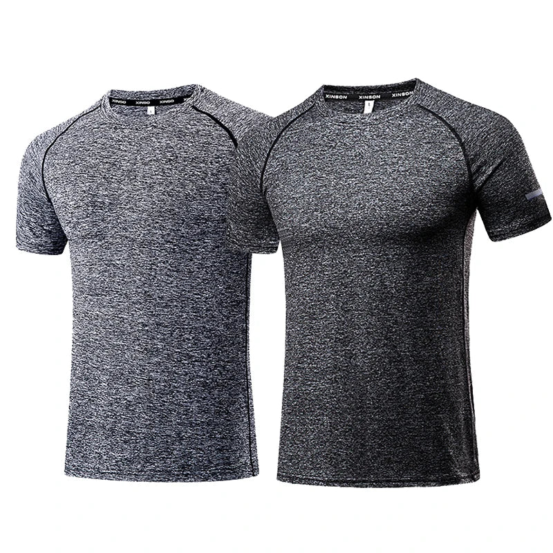 Men’s Quick Dry Polyester Running Fitness T-Shirt