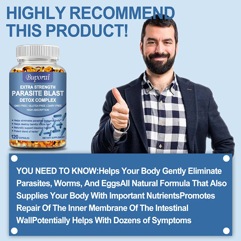 Parasite Blast Detox Complex for Digestive Wellness Support