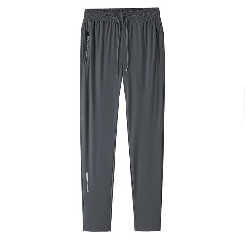 Men’s Ice Silk Quick Dry Casual Running Pants