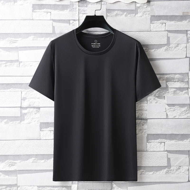 Men’s Ice Silk Breathable Quick Dry Sports T-Shirt