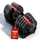 Adjustable Dumbbell Set with Safety Lock and Handle