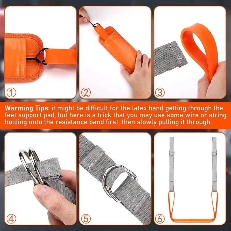 Adjustable Pull Up Assistance Power Band for Fitness