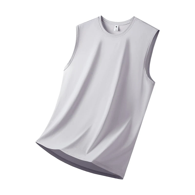 Men’s Ice Silk Breathable Quick Dry Sports T-Shirt