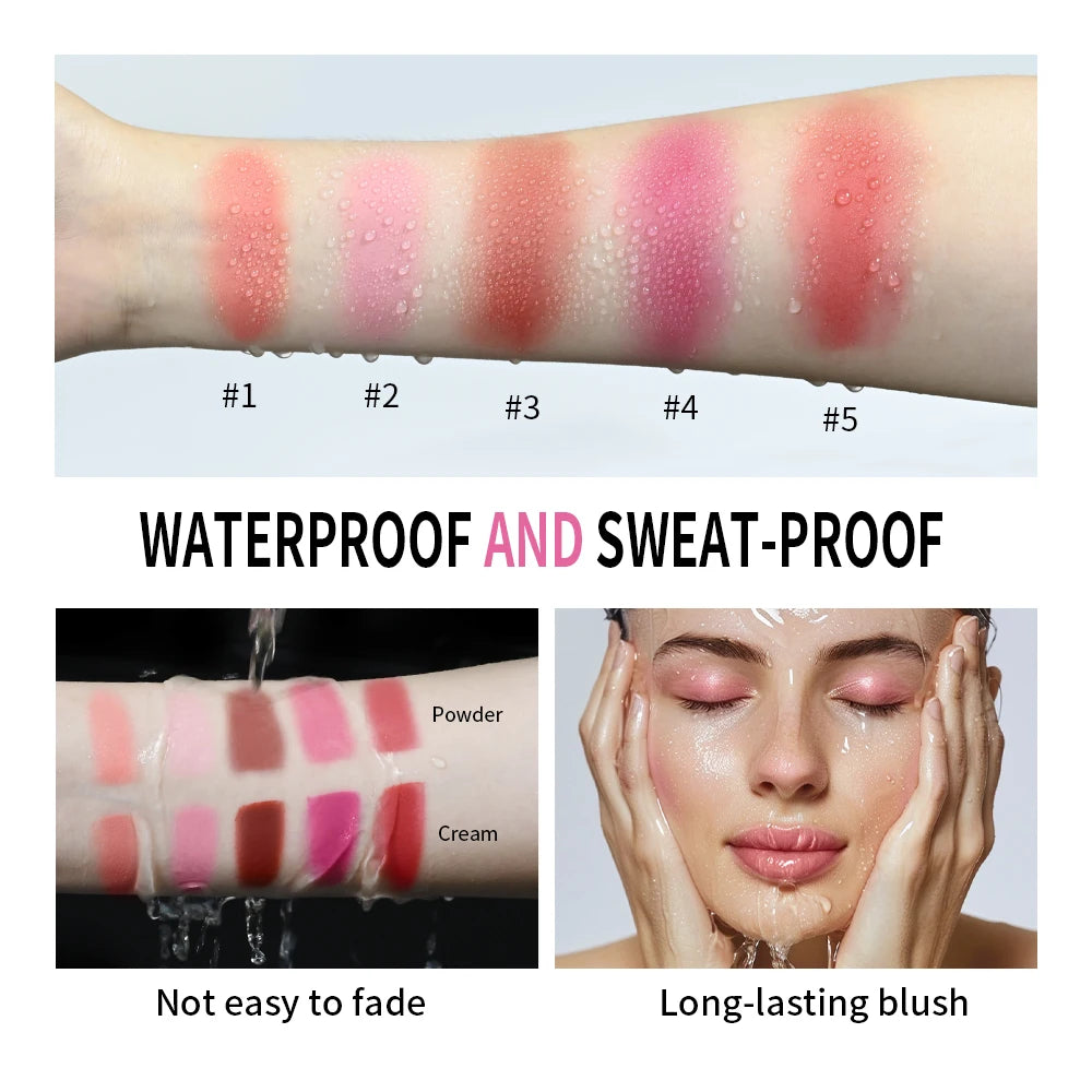 2-in-1 Cream Powder Blush Natural Pink