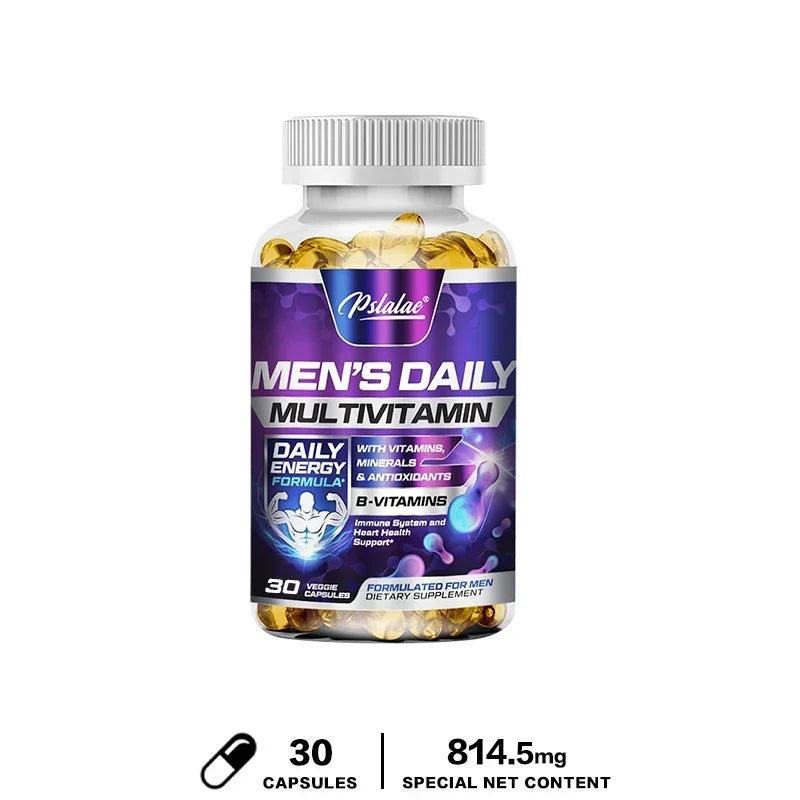 Men’s Daily Multivitamin for Energy Immunity and Wellness