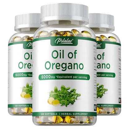 Oil of Oregano Capsules for Digestive and Gut Health