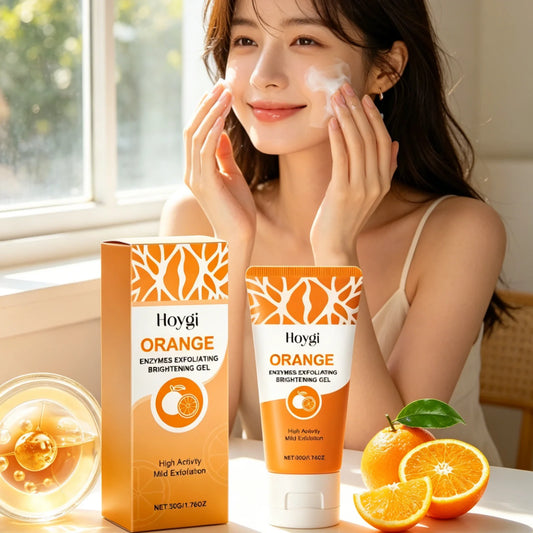 Orange Enzyme Exfoliating Brightening Facial Cleansing Gel