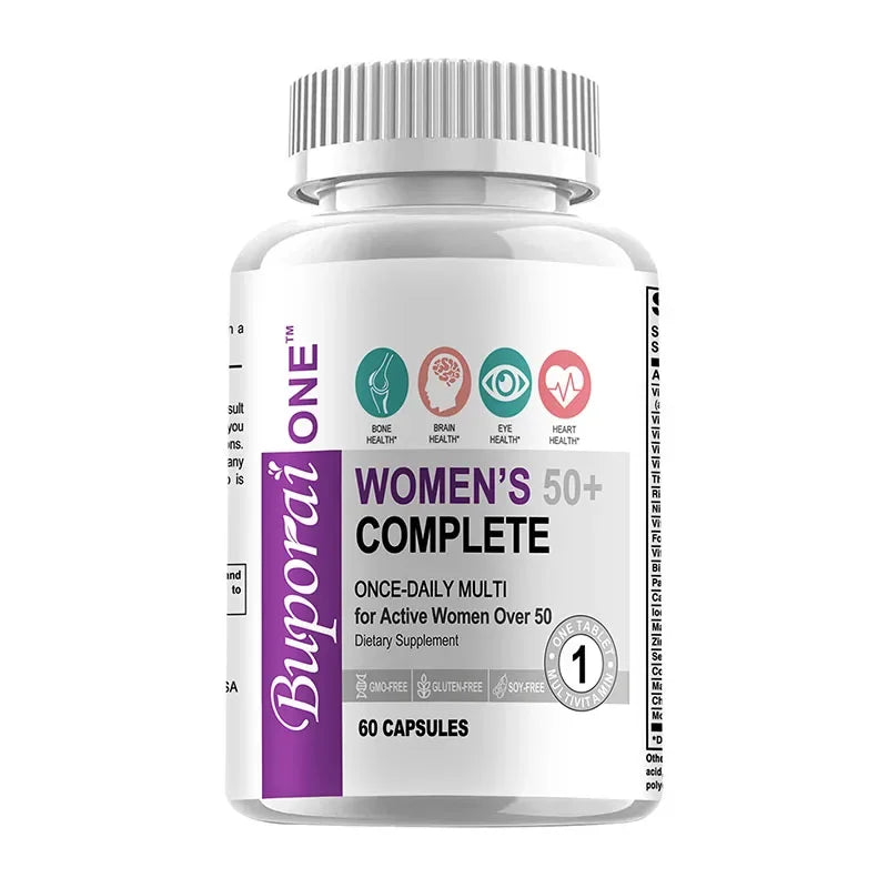 Women’s 50+ Complete Multivitamin for Overall Wellness Support