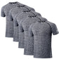 Men’s Quick Dry Polyester Running Fitness T-Shirt