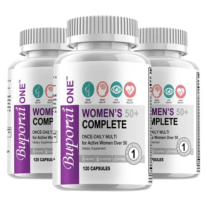 Women’s 50+ Complete Multivitamin for Overall Wellness Support