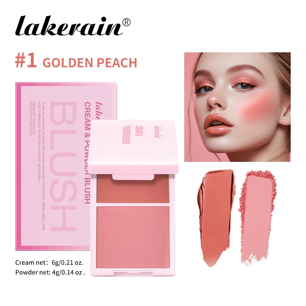 2-in-1 Cream Powder Blush Natural Pink