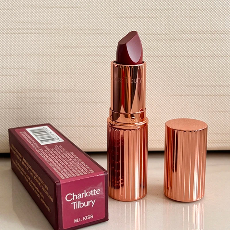 Luxury Diamond Metal Glitter Rotary Lipstick Waterproof Makeup