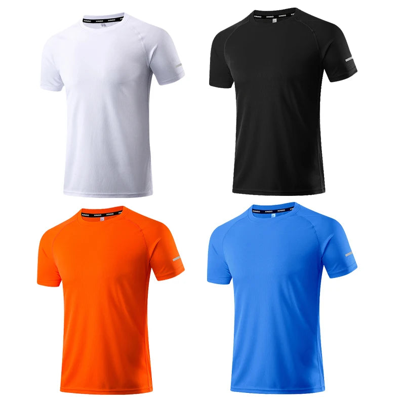 Men’s Quick Dry Polyester Running Fitness T-Shirt