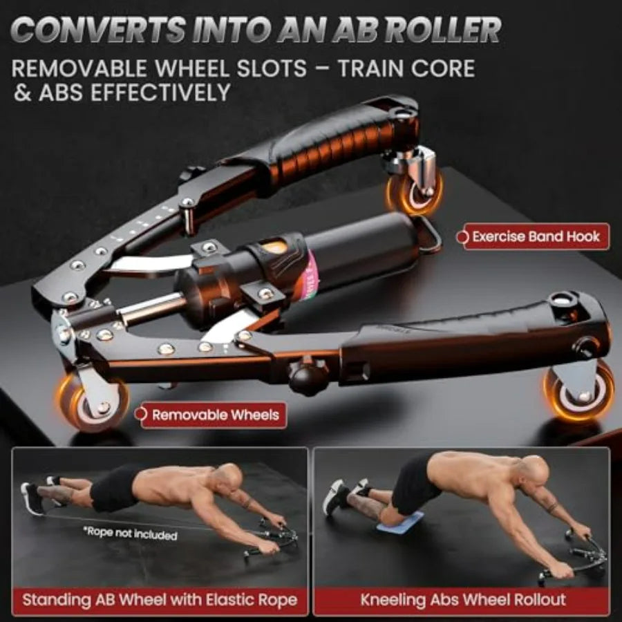 3-in-1 Hydraulic Arm Trainer with Adjustable Resistance