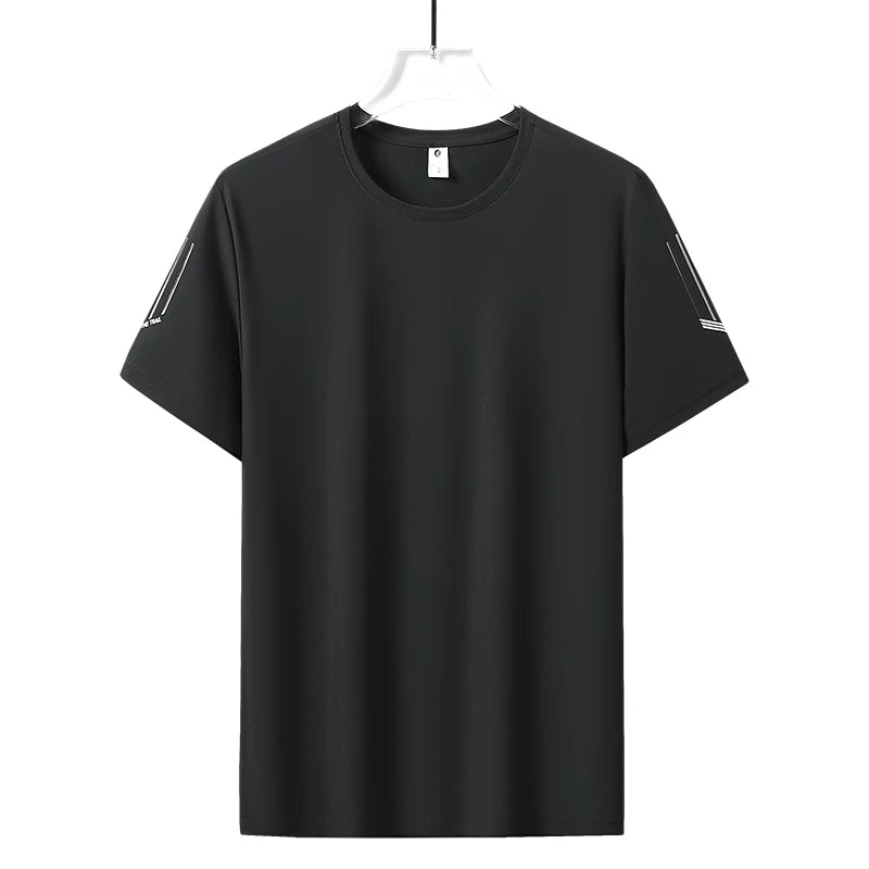 Men’s Ice Silk Breathable Quick Dry Sports T-Shirt