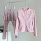 Women’s Long Sleeve Yoga Sports Set for Fitness