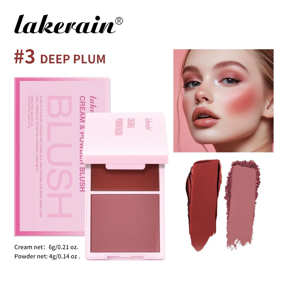 2-in-1 Cream Powder Blush Natural Pink